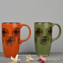 Customized Wholesale Hand Painting Silk Printing Mug